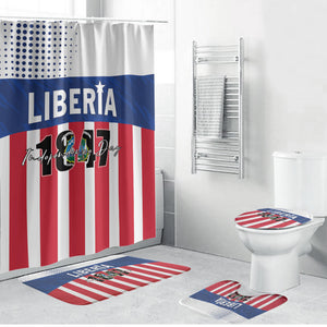 Liberia 1847 Bathroom Set Happy Independence Day