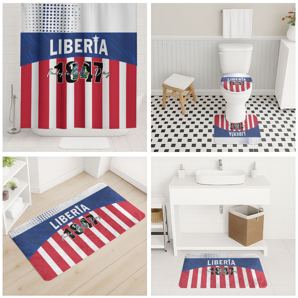 Liberia 1847 Bathroom Set Happy Independence Day