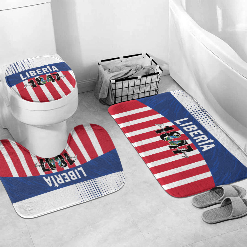 Liberia 1847 Bathroom Set Happy Independence Day