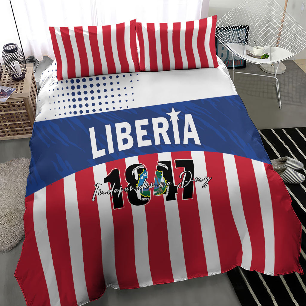 Liberia 1847 Bedding Set Happy Independence Day