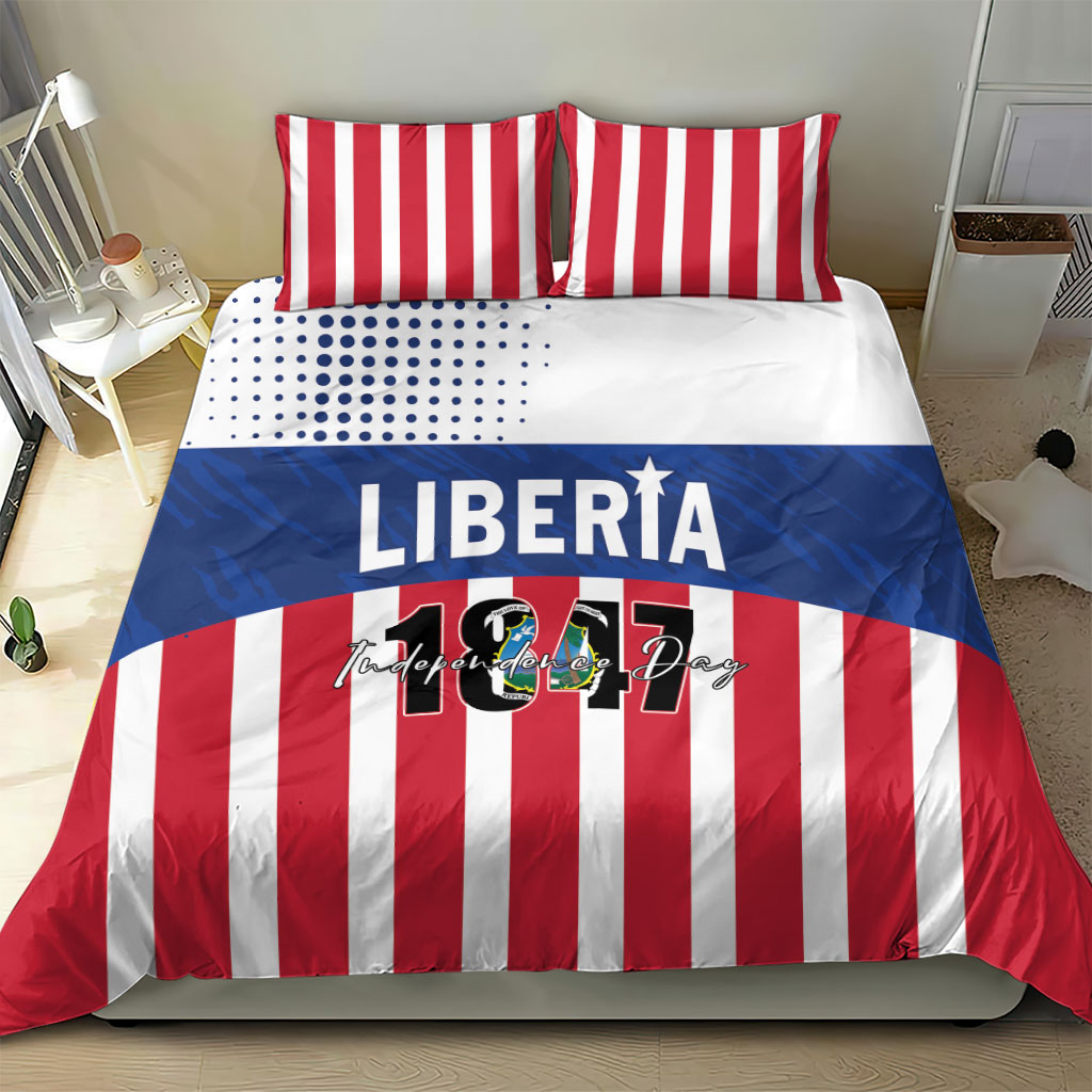 Liberia 1847 Bedding Set Happy Independence Day