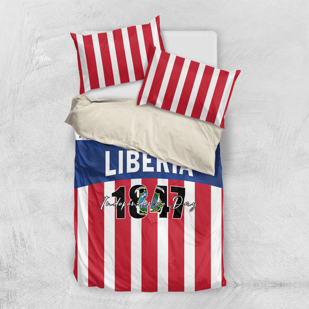 Liberia 1847 Bedding Set Happy Independence Day