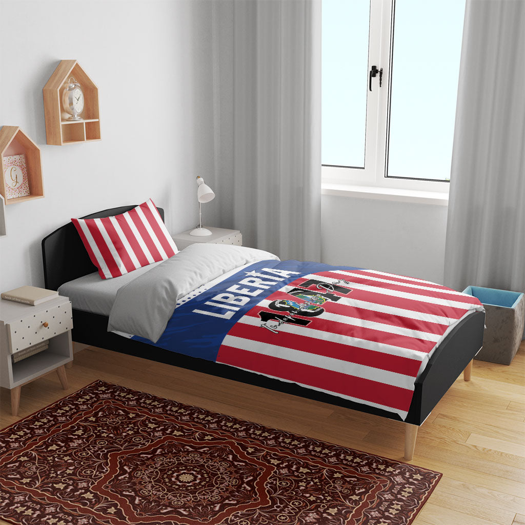 Liberia 1847 Bedding Set Happy Independence Day