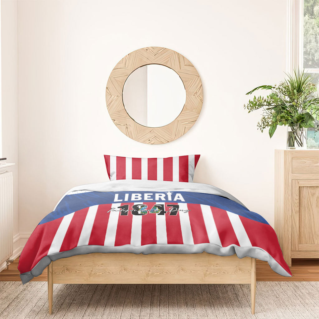 Liberia 1847 Bedding Set Happy Independence Day