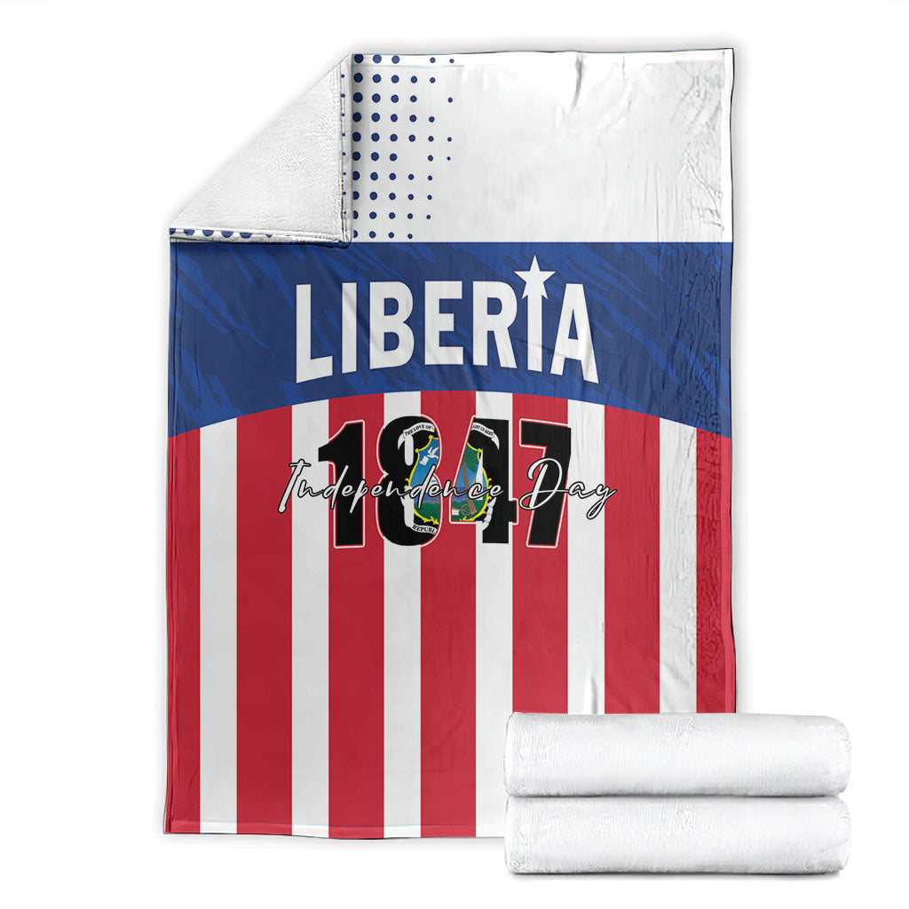 Liberia 1847 Blanket Happy Independence Day