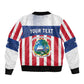 Personalized Liberia 1847 Bomber Jacket Happy Independence Day