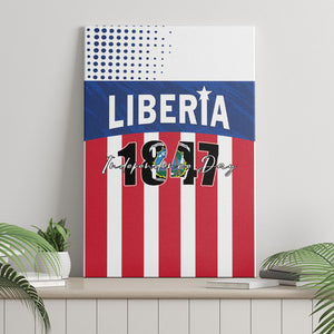 Liberia 1847 Canvas Wall Art Happy Independence Day