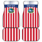 Personalized Liberia 1847 Car Mats Happy Independence Day
