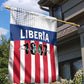 Liberia 1847 Garden Flag Happy Independence Day
