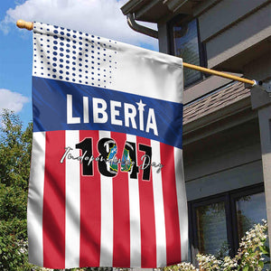 Liberia 1847 Garden Flag Happy Independence Day