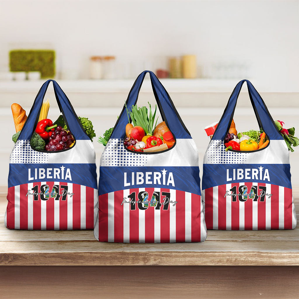 Liberia 1847 Grocery Bag Happy Independence Day