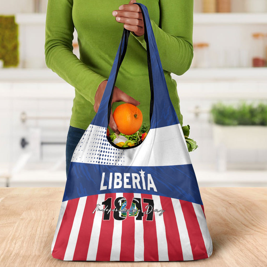 Liberia 1847 Grocery Bag Happy Independence Day
