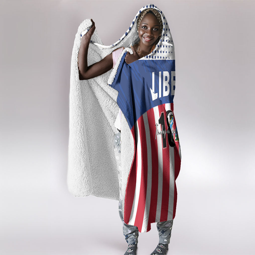 Liberia 1847 Hooded Blanket Happy Independence Day