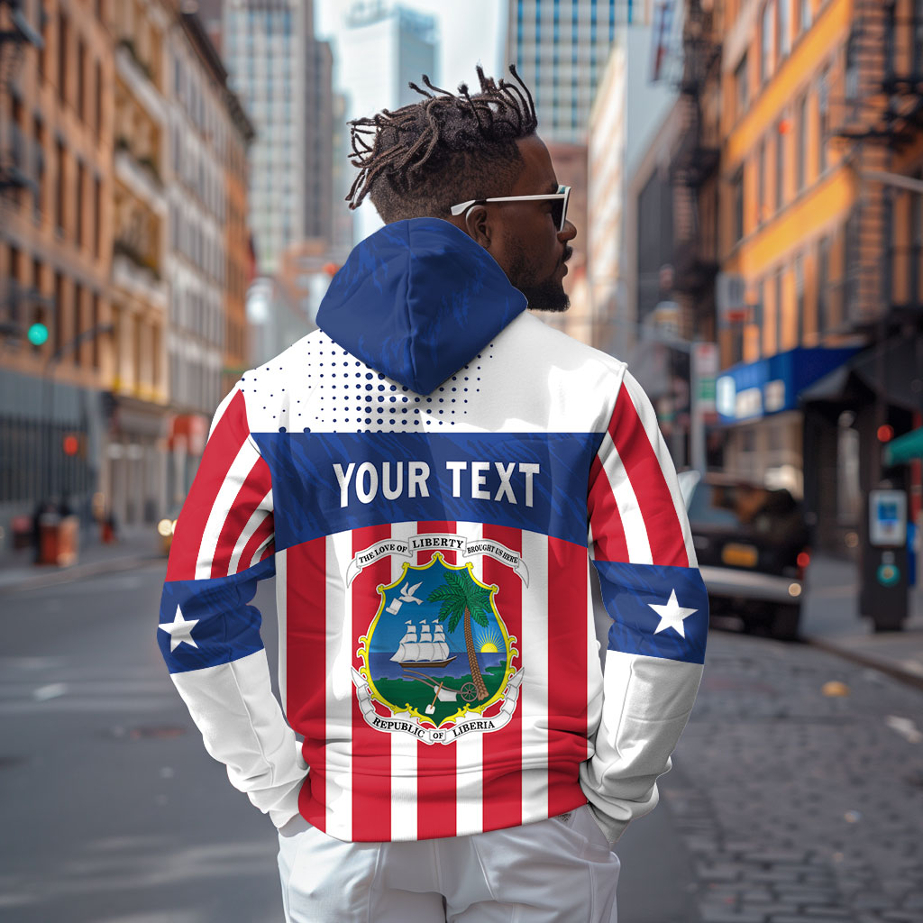 Personalized Liberia 1847 Hoodie Happy Independence Day