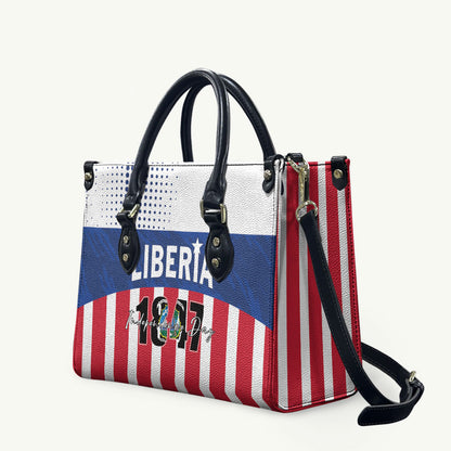Liberia 1847 Leather Bag Happy Independence Day