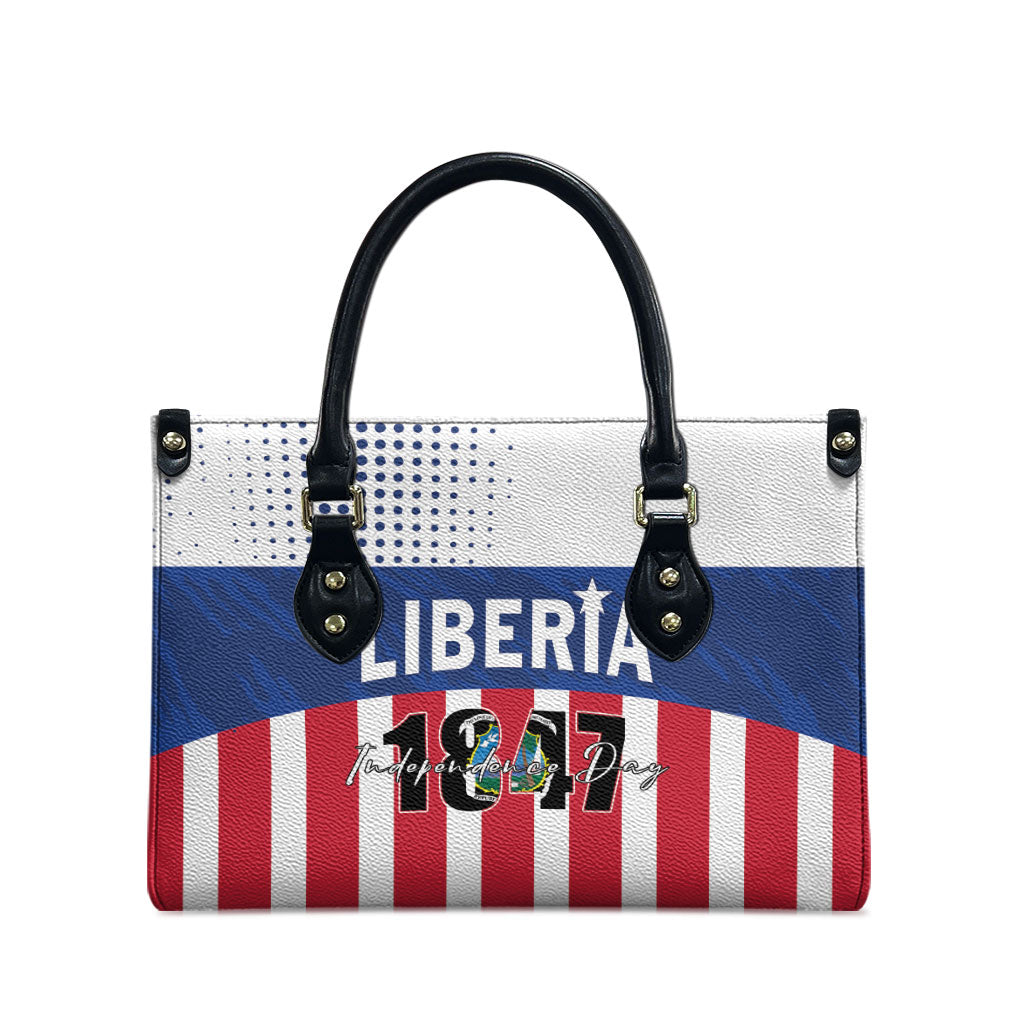 Liberia 1847 Leather Bag Happy Independence Day