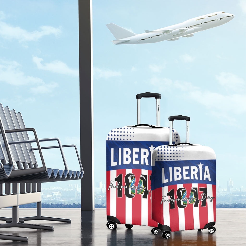 Liberia 1847 Luggage Cover Happy Independence Day