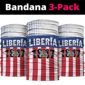 Liberia 1847 Neck Gaiter Happy Independence Day