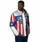Personalized Liberia 1847 Padded Jacket Happy Independence Day