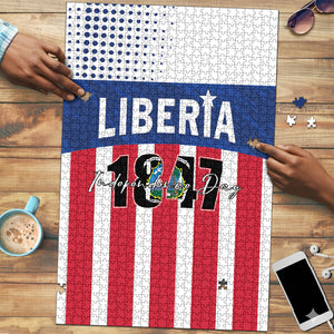Liberia 1847 Puzzle Happy Independence Day