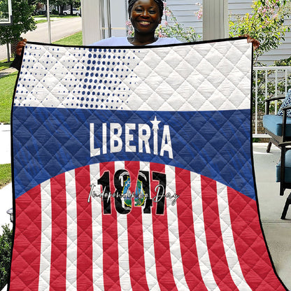 Liberia 1847 Quilt Happy Independence Day