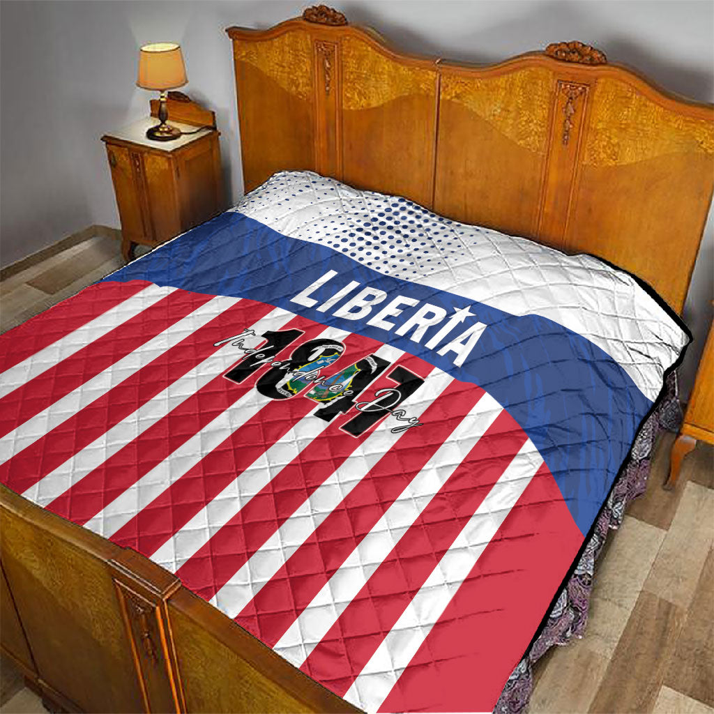 Liberia 1847 Quilt Happy Independence Day