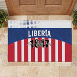 Liberia 1847 Rubber Doormat Happy Independence Day