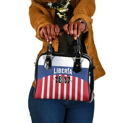 Liberia 1847 Shoulder Handbag Happy Independence Day