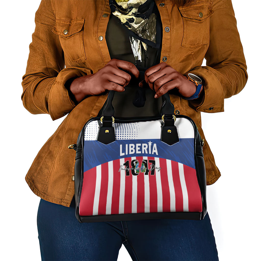 Liberia 1847 Shoulder Handbag Happy Independence Day