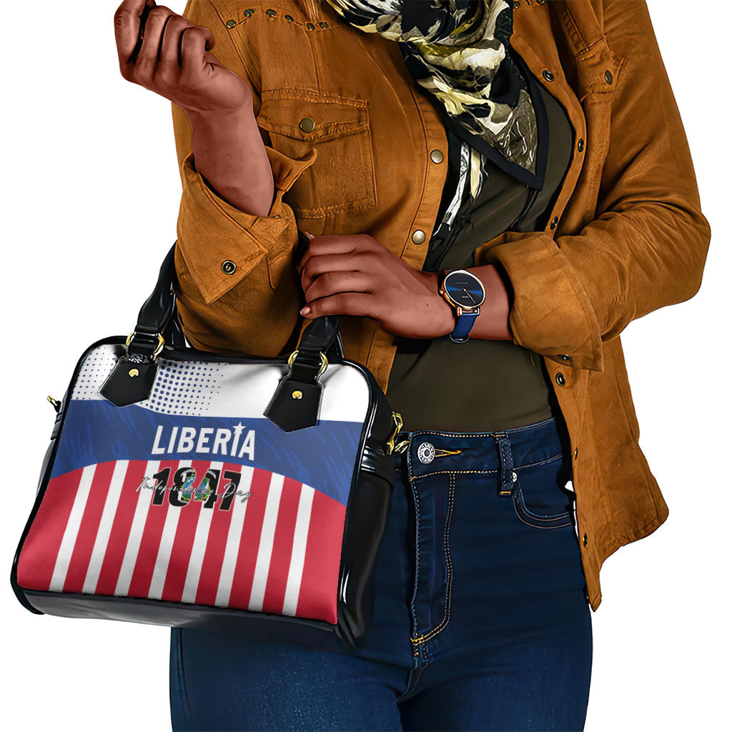 Liberia 1847 Shoulder Handbag Happy Independence Day