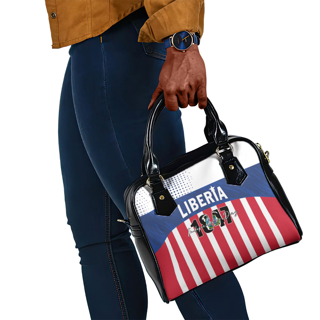 Liberia 1847 Shoulder Handbag Happy Independence Day
