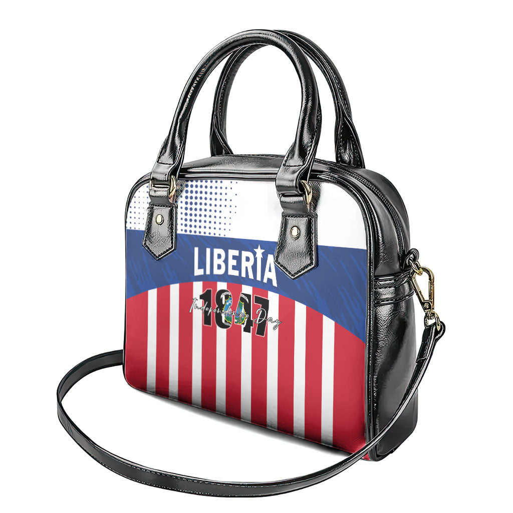 Liberia 1847 Shoulder Handbag Happy Independence Day