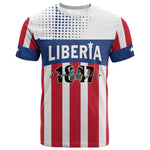 Personalized Liberia 1847 T shirt Happy Independence Day