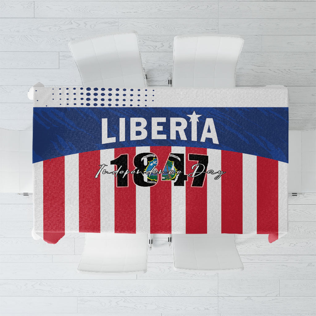 Liberia 1847 Tablecloth Happy Independence Day