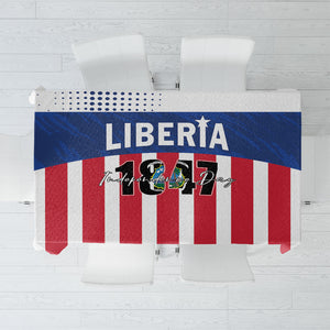 Liberia 1847 Tablecloth Happy Independence Day