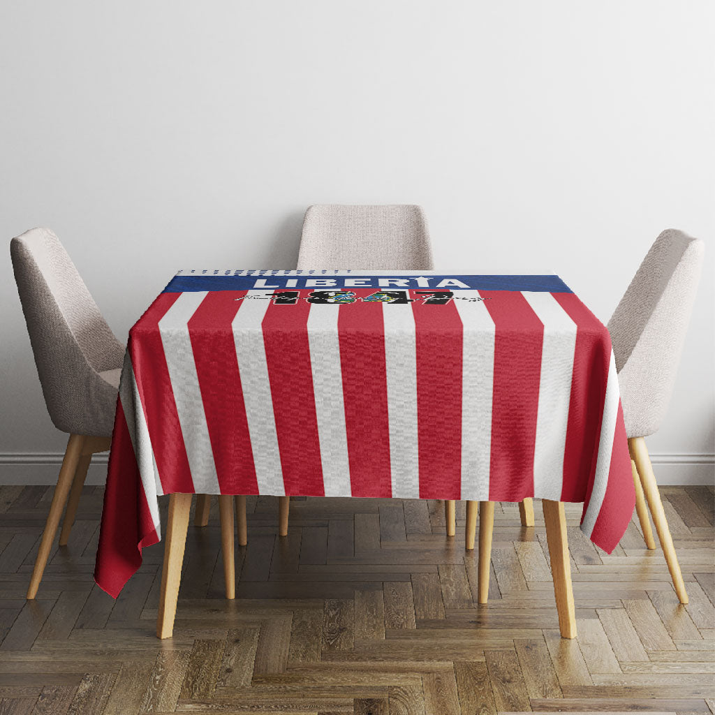 Liberia 1847 Tablecloth Happy Independence Day