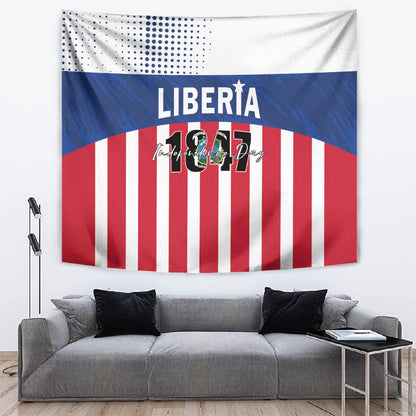 Liberia 1847 Tapestry Happy Independence Day
