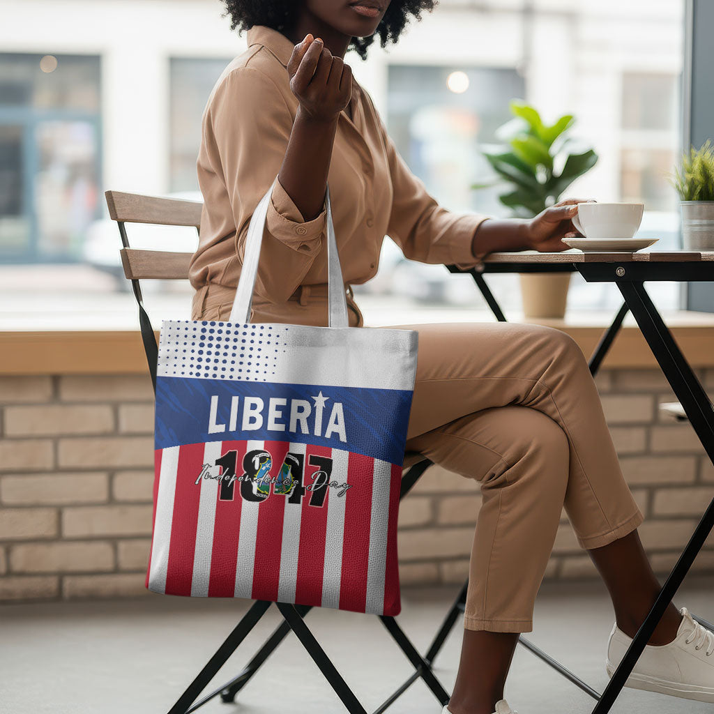 Liberia 1847 Tote Bag Happy Independence Day
