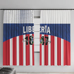Liberia 1847 Window Curtain Happy Independence Day