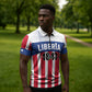 Personalized Liberia 1847 Zipper Polo Shirt Happy Independence Day