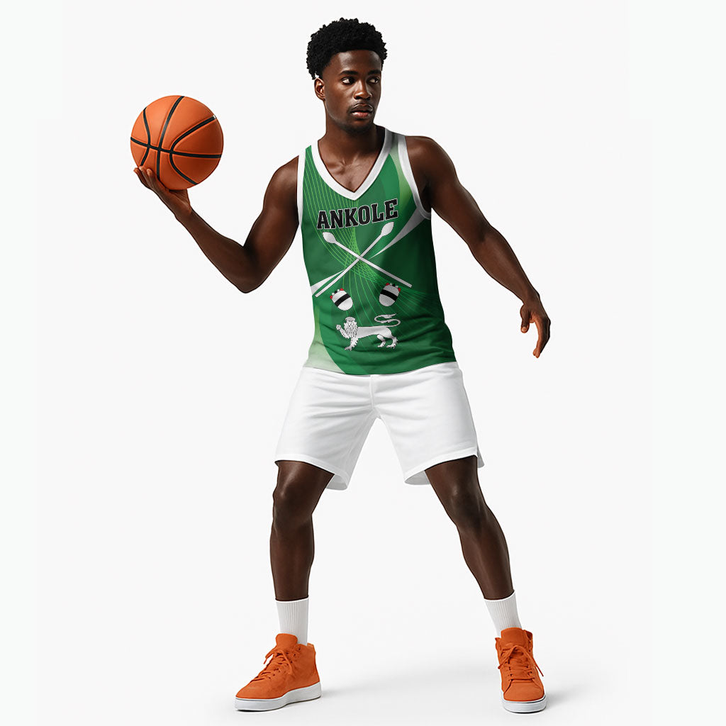 Personalised Kingdom of Ankole Basketball Jersey Obugabe Bw Ankole