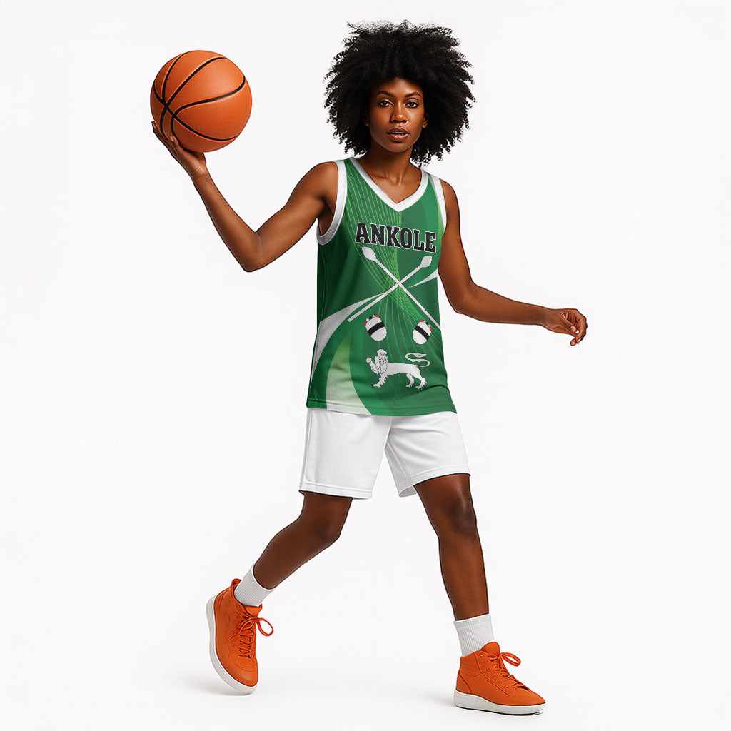 Personalised Kingdom of Ankole Basketball Jersey Obugabe Bw Ankole