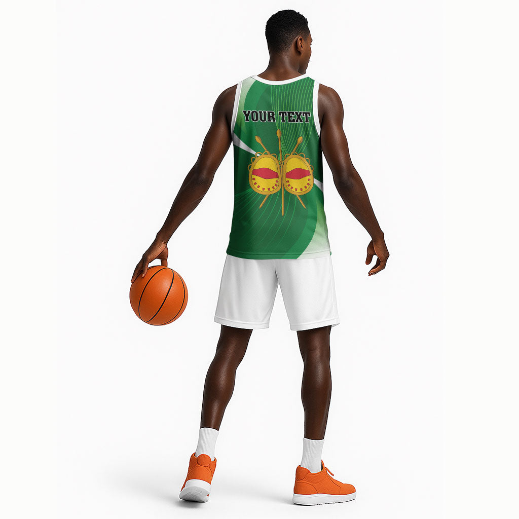 Personalised Kingdom of Ankole Basketball Jersey Obugabe Bw Ankole