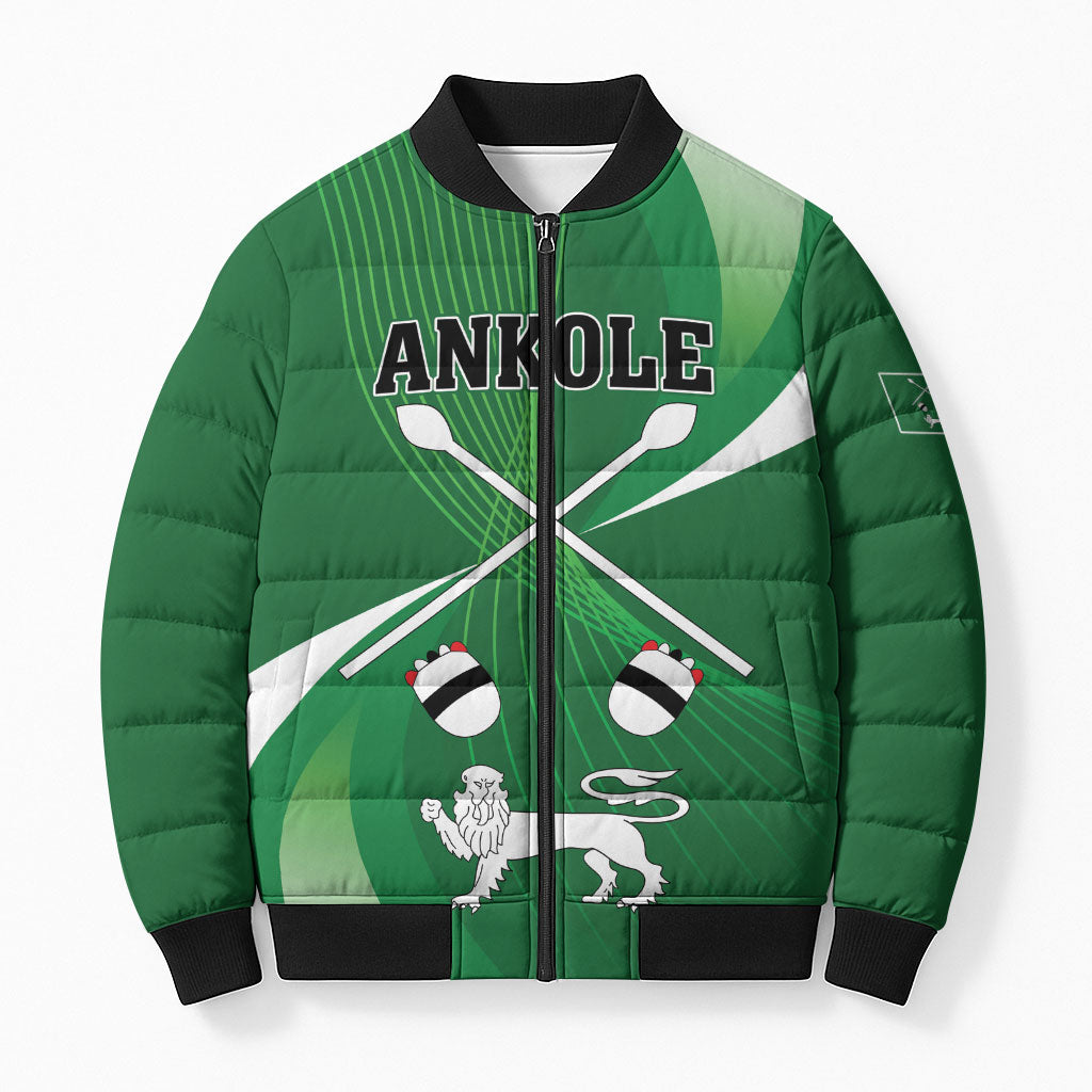 Personalised Kingdom of Ankole Bomber Puffer Jacket Obugabe Bw Ankole