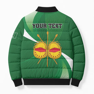 Personalised Kingdom of Ankole Bomber Puffer Jacket Obugabe Bw Ankole