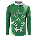 Personalised Kingdom of Ankole Button Sweatshirt Obugabe Bw Ankole