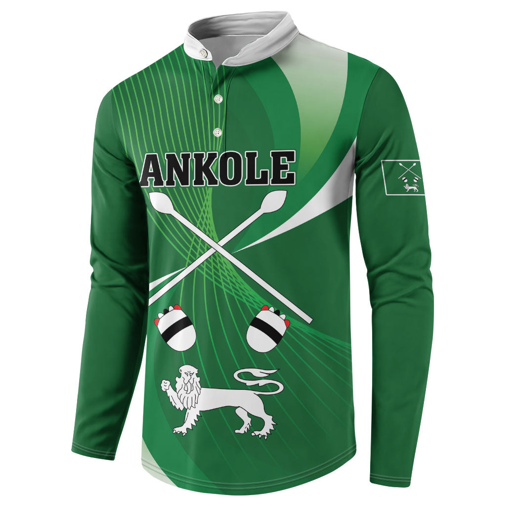 Personalised Kingdom of Ankole Button Sweatshirt Obugabe Bw Ankole