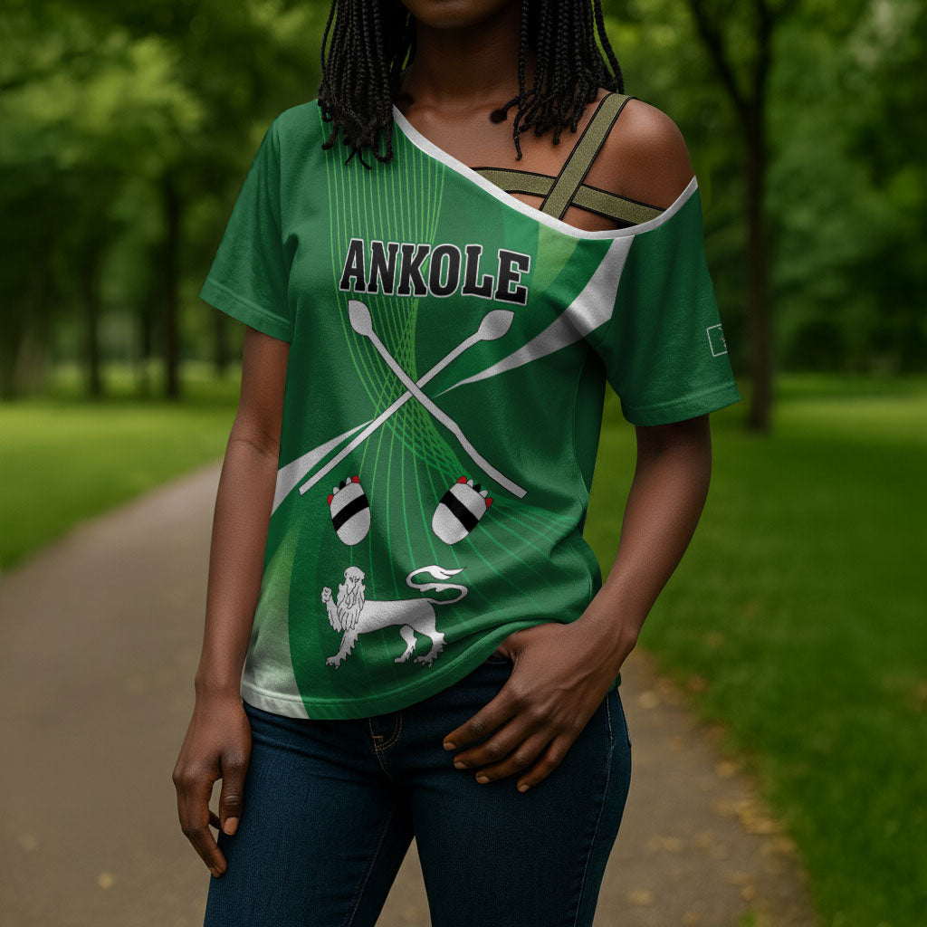 Personalised Kingdom of Ankole Cross Shoulder Shirt Obugabe Bw Ankole