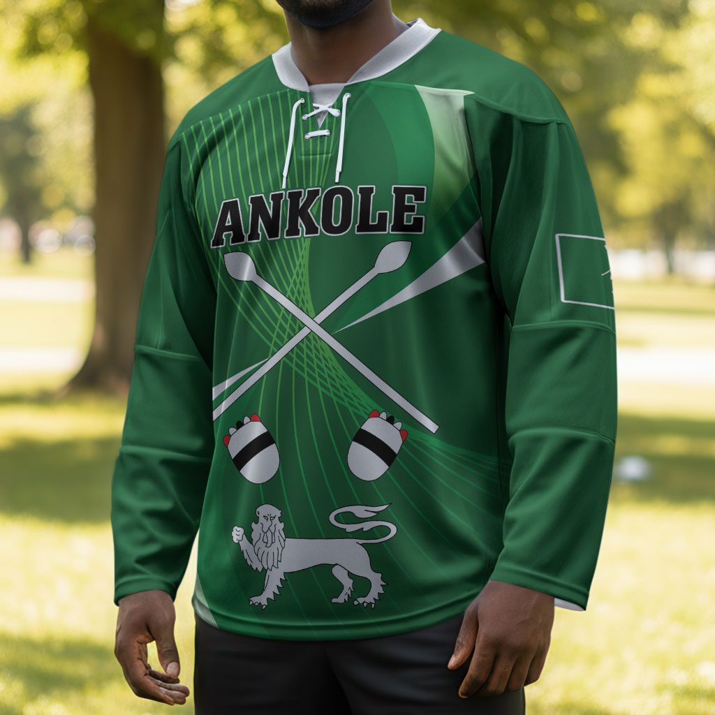 Personalised Kingdom of Ankole Hockey Jersey Obugabe Bw Ankole