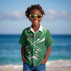 Personalised Kingdom of Ankole Kid Hawaiian Shirt Obugabe Bw Ankole